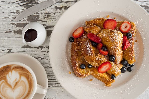 Bea Bea's Toast with Strawberries