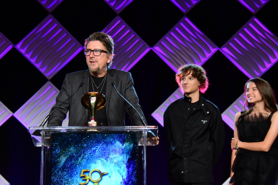 Winners Black Phone at the Saturn Awards show