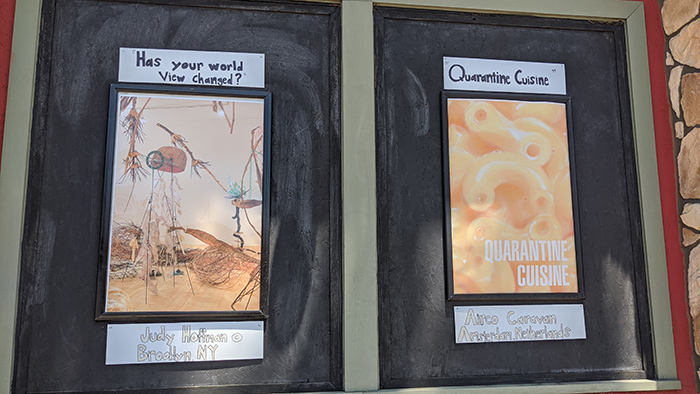 Flappers Comedy Club Presents Drive-By Art Gallery Installation