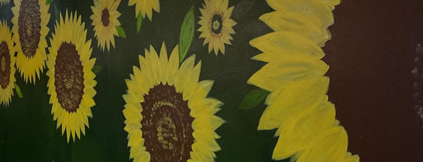 Sunflowers Sunflowers Mural