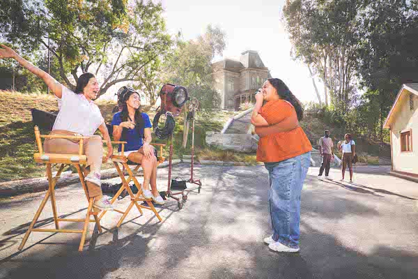 Universal Studios Hollywood reissues iconic Glamor Trams as world-renowned Studio Tour celebrates a milestone 60 years with new and nostalgic enhancements, including a unique step off tram and onto a movie set moment, a reimagined Earthquake attraction, return of the Runaway Train and a colossal Jurassic World T. rex dinosaur encounter from April 26 through August 11, 2024.